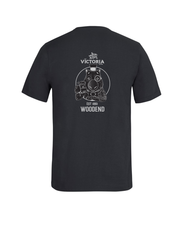 The Victoria Black Round-Neck Shirt - Image 3